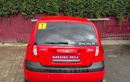 Hyundai Getz I рестайлинг, 2007 год, 600 000 рублей, 11 фотография