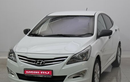 Hyundai Solaris II рестайлинг, 2014 год, 925 000 рублей, 1 фотография