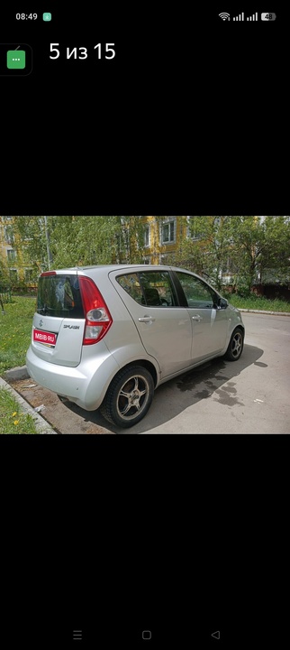 Suzuki Splash I, 2010 год, 450 000 рублей, 5 фотография