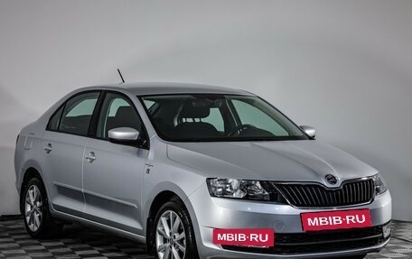 Skoda Rapid I, 2016 год, 1 249 000 рублей, 3 фотография
