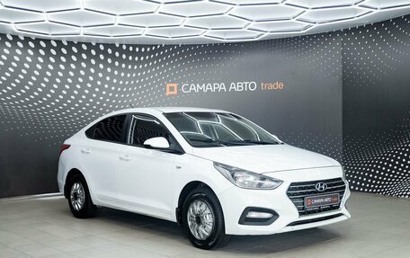 Hyundai Solaris II рестайлинг, 2018 год, 802 500 рублей, 4 фотография