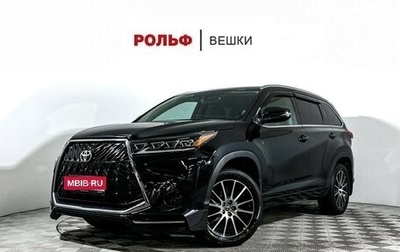 Toyota Highlander III, 2019 год, 3 697 000 рублей, 1 фотография
