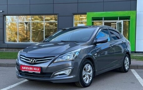 Hyundai Solaris II рестайлинг, 2014 год, 820 000 рублей, 1 фотография