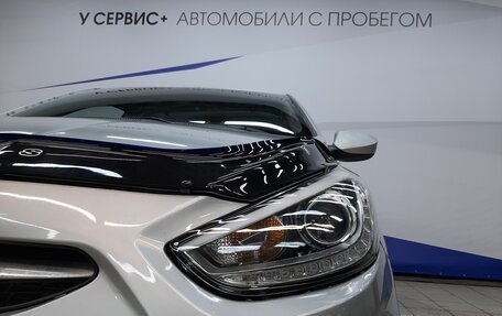 Hyundai Solaris II рестайлинг, 2013 год, 630 000 рублей, 21 фотография