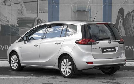 Opel Zafira C рестайлинг, 2012 год, 1 099 000 рублей, 2 фотография