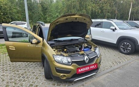 Renault Sandero II рестайлинг, 2015 год, 800 000 рублей, 11 фотография
