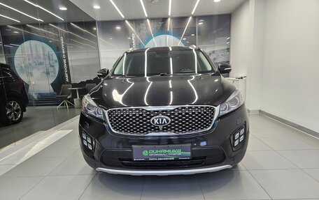 KIA Sorento III Prime рестайлинг, 2017 год, 2 370 000 рублей, 2 фотография
