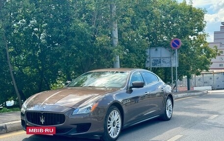 Maserati Quattroporte VI, 2014 год, 3 390 000 рублей, 2 фотография