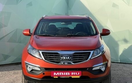 KIA Sportage III, 2014 год, 1 090 000 рублей, 2 фотография
