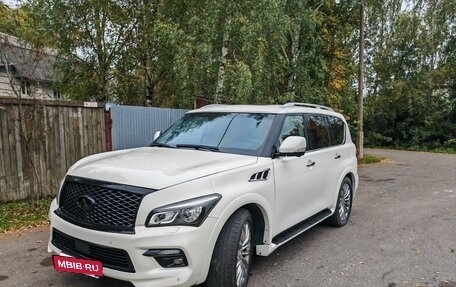 Infiniti QX80 I рестайлинг, 2015 год, 3 650 000 рублей, 2 фотография