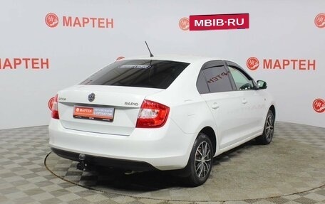 Skoda Rapid I, 2014 год, 976 000 рублей, 5 фотография