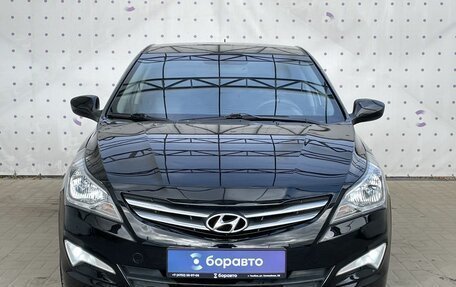 Hyundai Solaris II рестайлинг, 2014 год, 975 000 рублей, 3 фотография