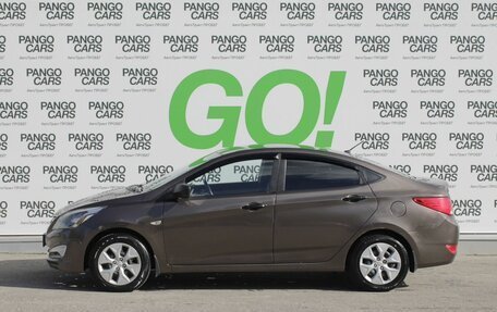 Hyundai Solaris II рестайлинг, 2014 год, 594 000 рублей, 3 фотография