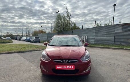 Hyundai Solaris II рестайлинг, 2012 год, 790 000 рублей, 1 фотография