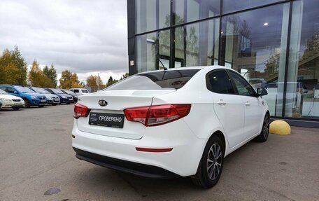 KIA Rio III рестайлинг, 2016 год, 878 000 рублей, 6 фотография