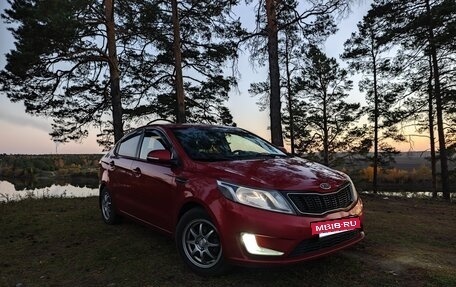 KIA Rio III рестайлинг, 2012 год, 795 000 рублей, 26 фотография