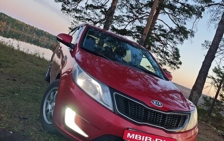 KIA Rio III рестайлинг, 2012 год, 795 000 рублей, 24 фотография