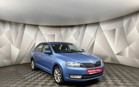 Skoda Rapid I, 2016 год, 1 247 000 рублей, 3 фотография
