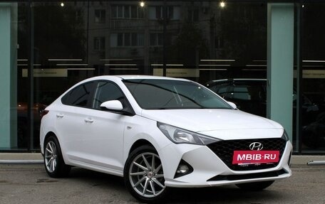 Hyundai Solaris II рестайлинг, 2021 год, 1 447 000 рублей, 3 фотография