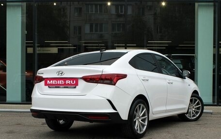 Hyundai Solaris II рестайлинг, 2021 год, 1 447 000 рублей, 5 фотография