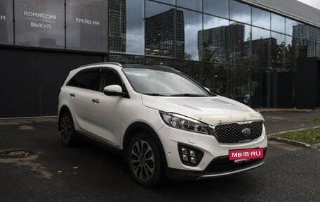 KIA Sorento III Prime рестайлинг, 2017 год, 2 485 000 рублей, 2 фотография
