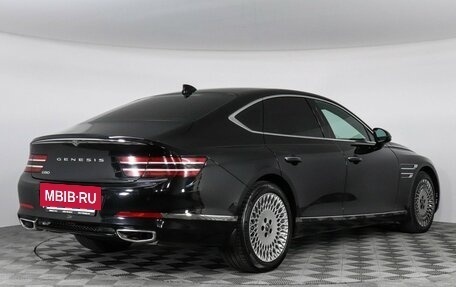 Genesis G80, 2021 год, 4 597 000 рублей, 5 фотография