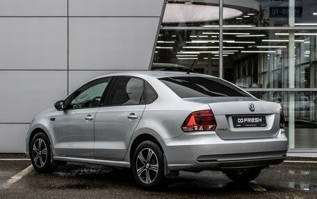 Volkswagen Polo VI (EU Market), 2016 год, 1 075 000 рублей, 2 фотография