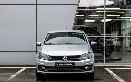 Volkswagen Polo VI (EU Market), 2016 год, 1 075 000 рублей, 3 фотография