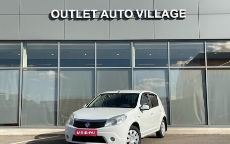 Renault Sandero I, 2011 год, 489 000 рублей, 1 фотография