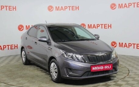 KIA Rio III рестайлинг, 2013 год, 928 000 рублей, 3 фотография