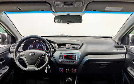 KIA Rio III рестайлинг, 2017 год, 1 055 000 рублей, 13 фотография