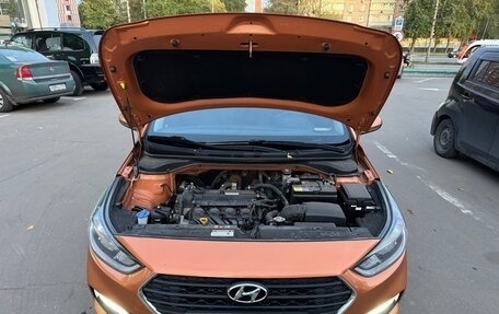 Hyundai Solaris II рестайлинг, 2018 год, 1 200 000 рублей, 17 фотография