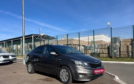 KIA Rio III рестайлинг, 2016 год, 940 000 рублей, 2 фотография