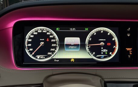 Mercedes-Benz S-Класс, 2016 год, 5 000 000 рублей, 10 фотография