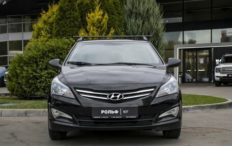 Hyundai Solaris II рестайлинг, 2014 год, 745 000 рублей, 2 фотография
