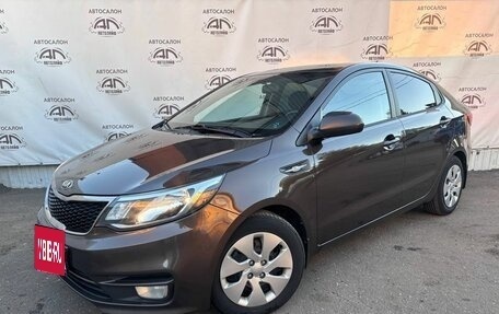KIA Rio III рестайлинг, 2015 год, 889 000 рублей, 2 фотография
