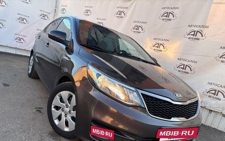 KIA Rio III рестайлинг, 2015 год, 889 000 рублей, 4 фотография