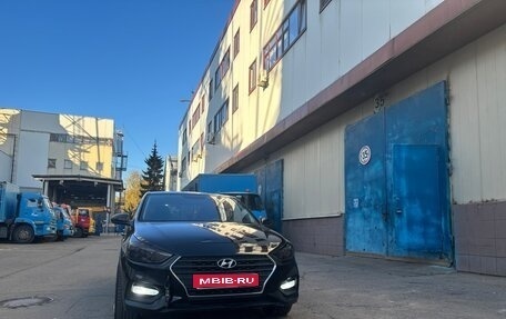 Hyundai Solaris II рестайлинг, 2019 год, 1 350 000 рублей, 1 фотография