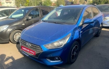 Hyundai Solaris II рестайлинг, 2017 год, 1 049 000 рублей, 1 фотография