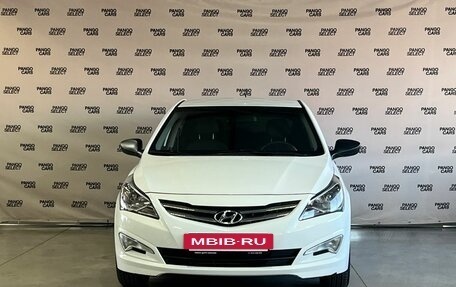 Hyundai Solaris II рестайлинг, 2014 год, 985 000 рублей, 2 фотография