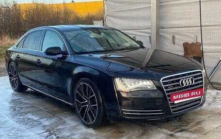 Audi A8, 2012 год, 1 880 000 рублей, 24 фотография