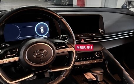 Hyundai Elantra, 2022 год, 2 250 000 рублей, 11 фотография