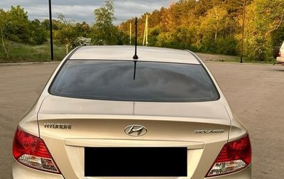 Hyundai Solaris II рестайлинг, 2011 год, 790 000 рублей, 1 фотография