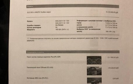 Mercedes-Benz GLS, 2017 год, 6 900 000 рублей, 22 фотография