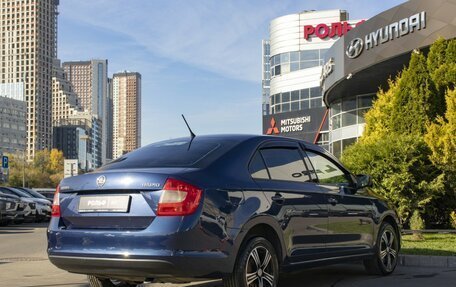 Skoda Rapid I, 2014 год, 965 000 рублей, 5 фотография