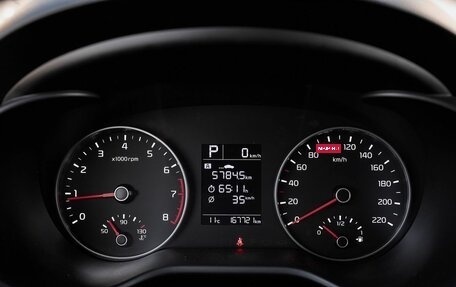 KIA Rio IV, 2017 год, 1 187 000 рублей, 18 фотография
