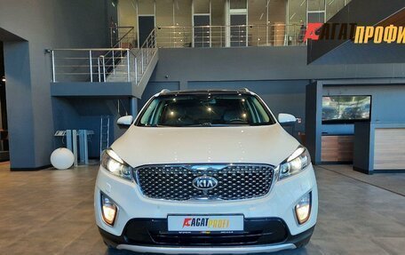 KIA Sorento III Prime рестайлинг, 2016 год, 2 370 000 рублей, 2 фотография