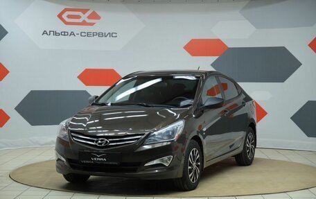 Hyundai Solaris II рестайлинг, 2016 год, 970 000 рублей, 1 фотография