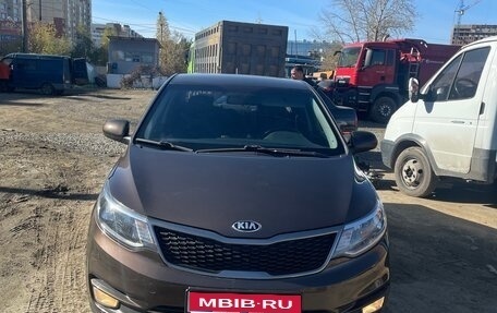 KIA Rio III рестайлинг, 2016 год, 1 350 000 рублей, 1 фотография