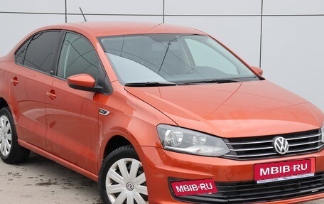 Volkswagen Polo VI (EU Market), 2016 год, 950 000 рублей, 6 фотография